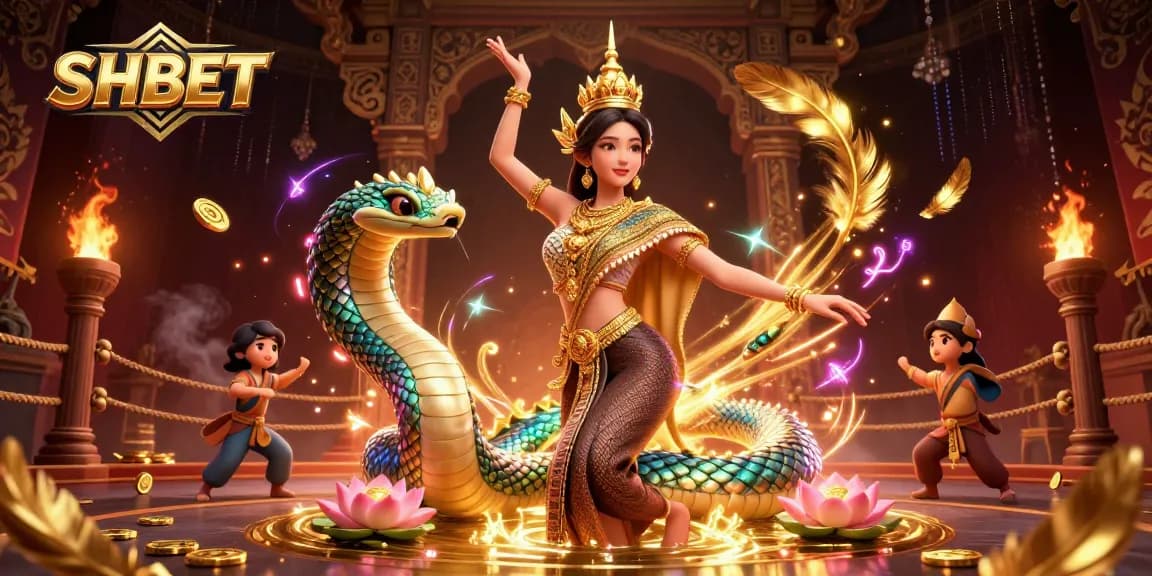 Experience winning moments at SHBET with a vibrant 3D casino-themed illustration.