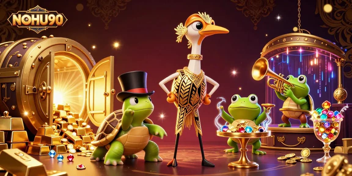 Experience winning strategies at NOHU90's vibrant casino with treasures and excitement.