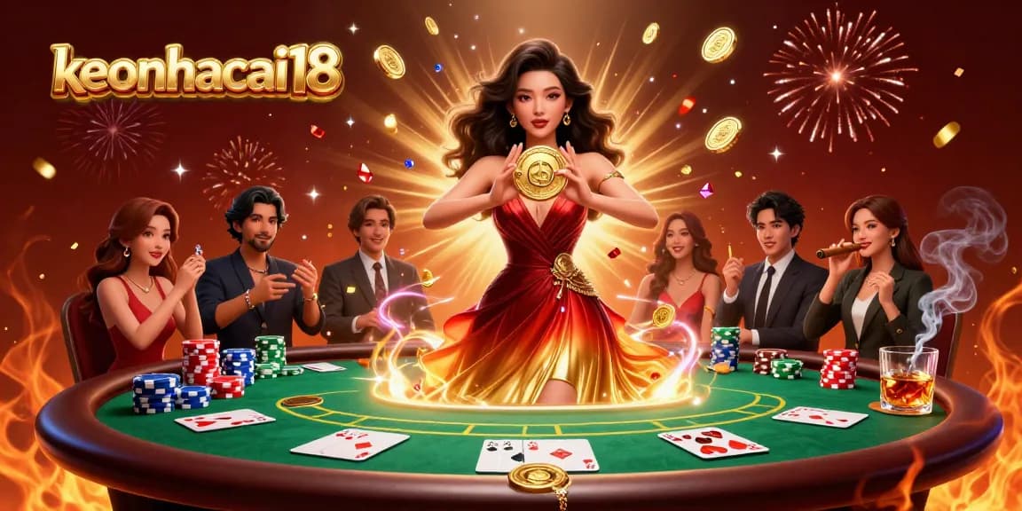 Engage with keonhacai18 as you experience thrilling moments of poker action and fortune-filled excitement.