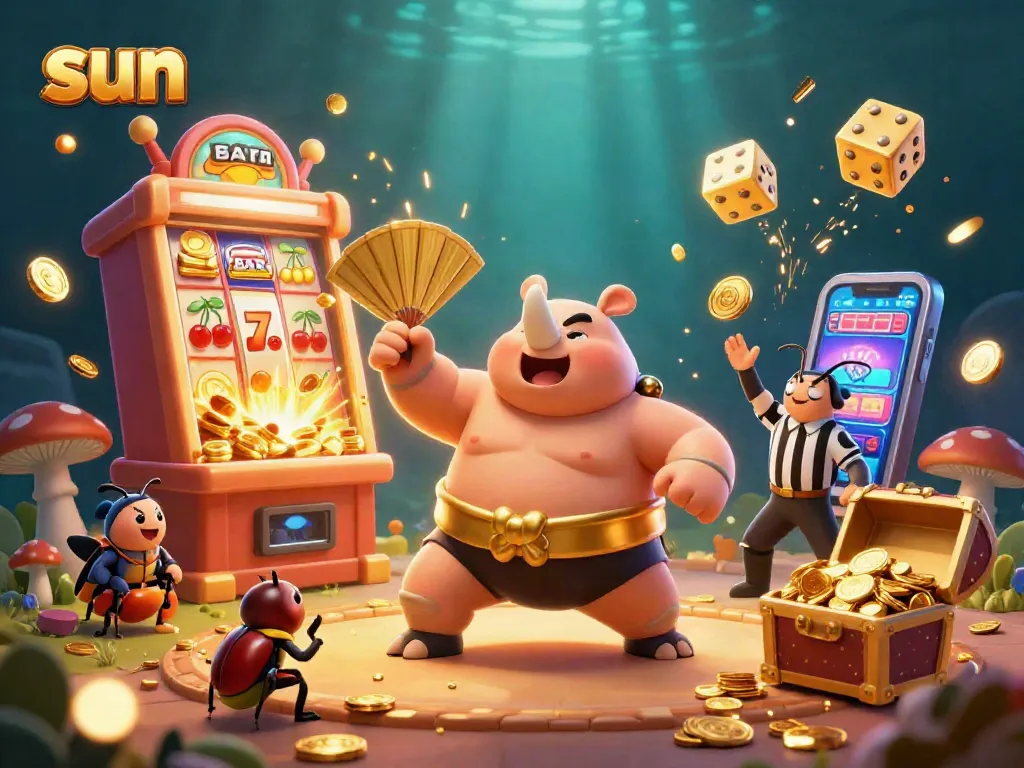 Experience thrilling wins at the casino with sun-themed games and vibrant jackpots.