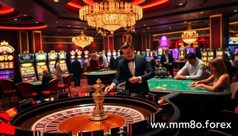 Experience immersive gaming at https://mm88.forex/ with vibrant casino tables and thrilling players.