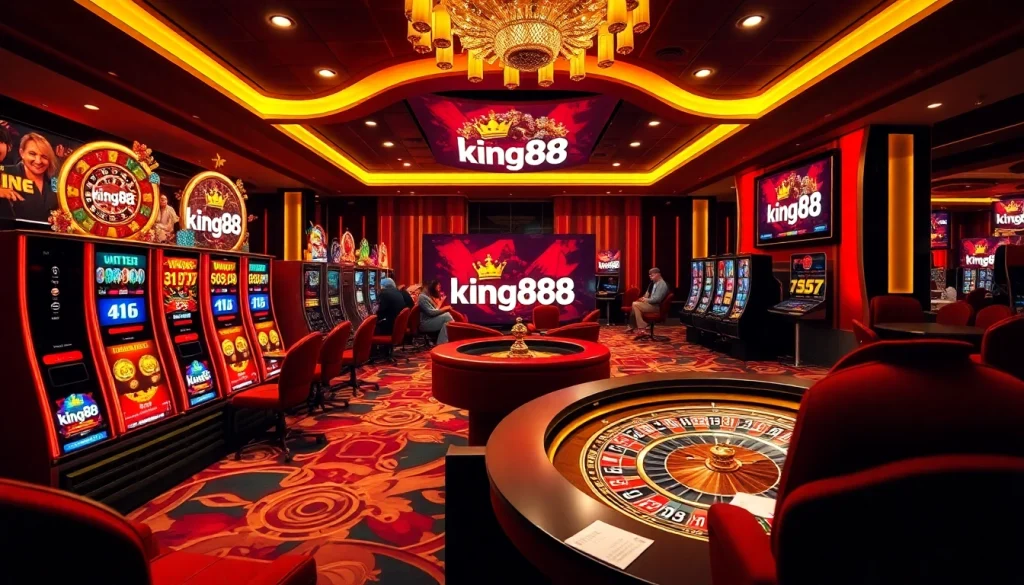 Experience the excitement of king88 with vibrant casino games and lively players.