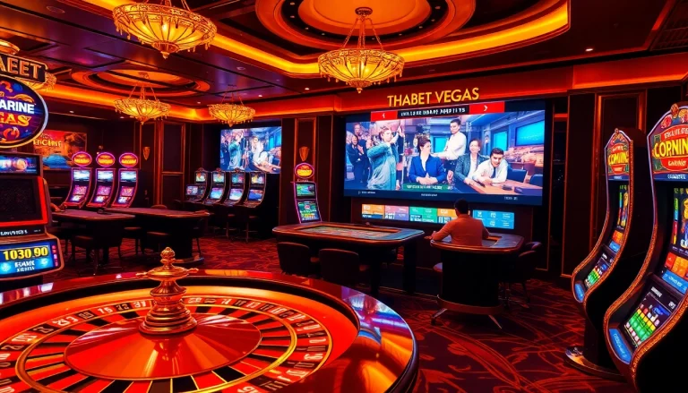 Experience exciting gambling action on https://thabet.vegas/ with lively casino tables and thrilling slot machines.