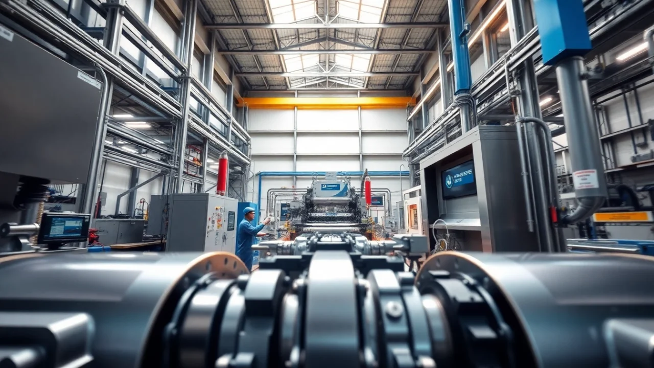 High pressure diecasting Malaysia: advanced diecasting machinery in professional manufacturing facility.