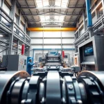 High pressure diecasting Malaysia: advanced diecasting machinery in professional manufacturing facility.