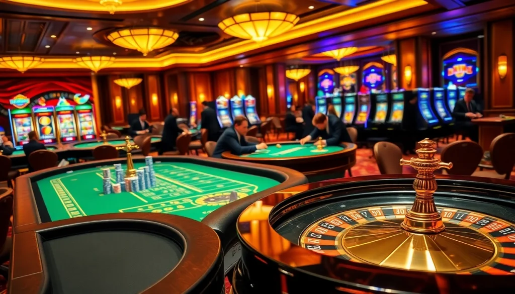 Experience the thrill of gaming at KJC, where exciting casino action meets luxury.