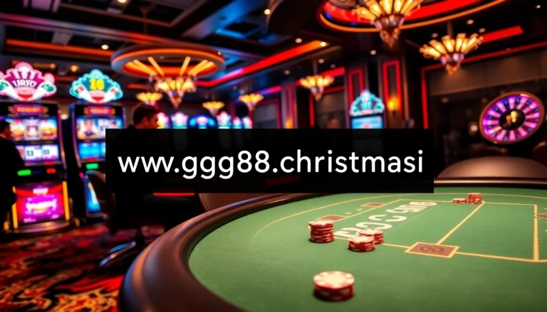 Experience exciting gameplay at https://gg88.christmas/ with vibrant casino tables, cards, and high-stakes action.