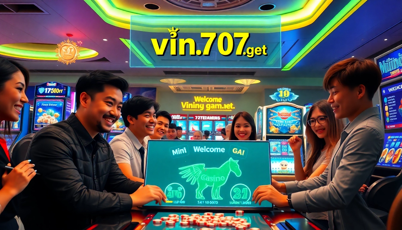 Experience the excitement at vin777.gb.net with diverse players enjoying online casino games.