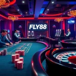Experience the thrill of winning at the FLY88 Link casino, featuring vibrant tables, exciting gameplay, and professional croupiers.