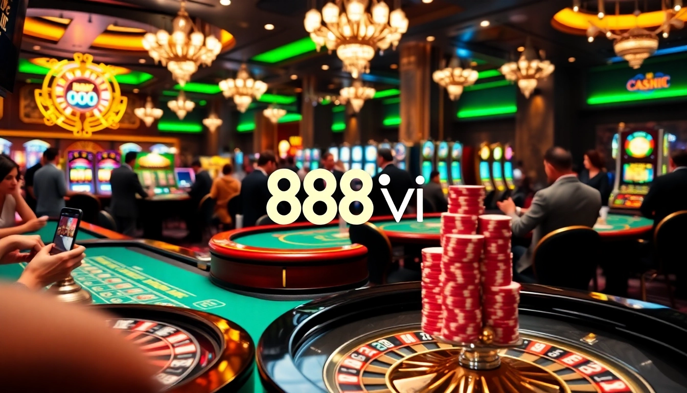 Experience thrilling gaming moments at 888vi casino with vibrant tables and exciting gameplay.