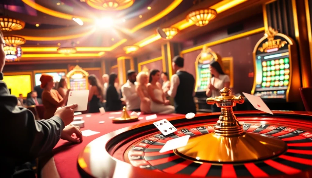 Experience the thrill of gaming at https://dabet.homes with dealers, roulette, and poker excitement.