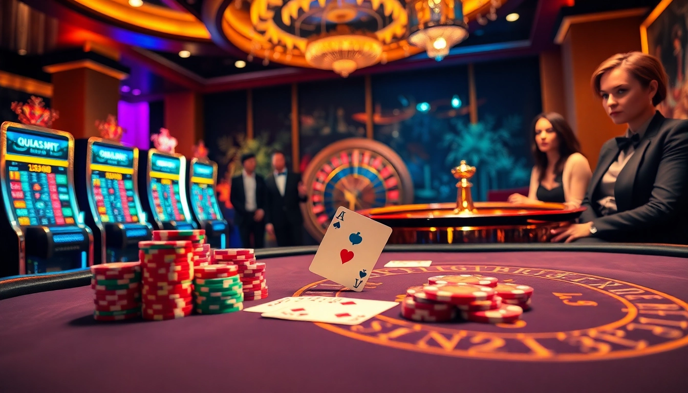 Experience the excitement and luxury of online gambling at https://uu88games.com/ with vibrant casino elements.