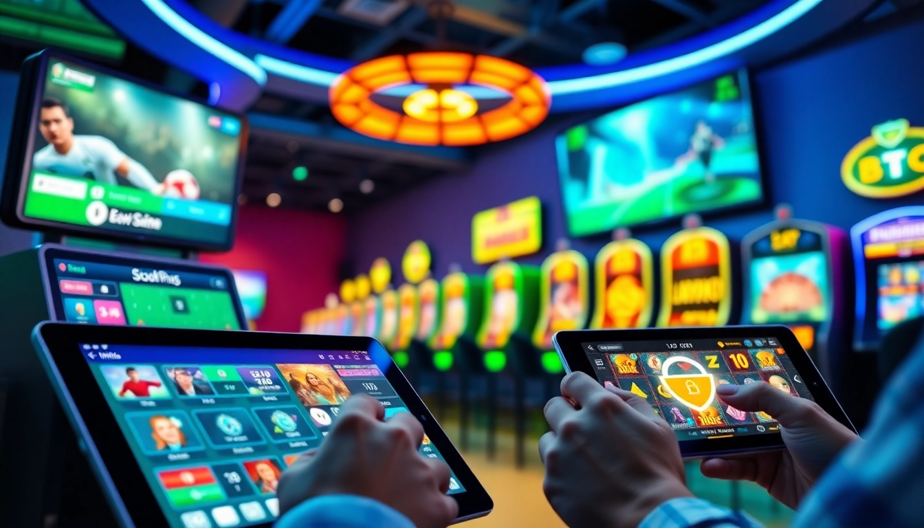 Engaging gaming interface showcasing BK860S online gambling experiences, featuring sports betting and live casino games.