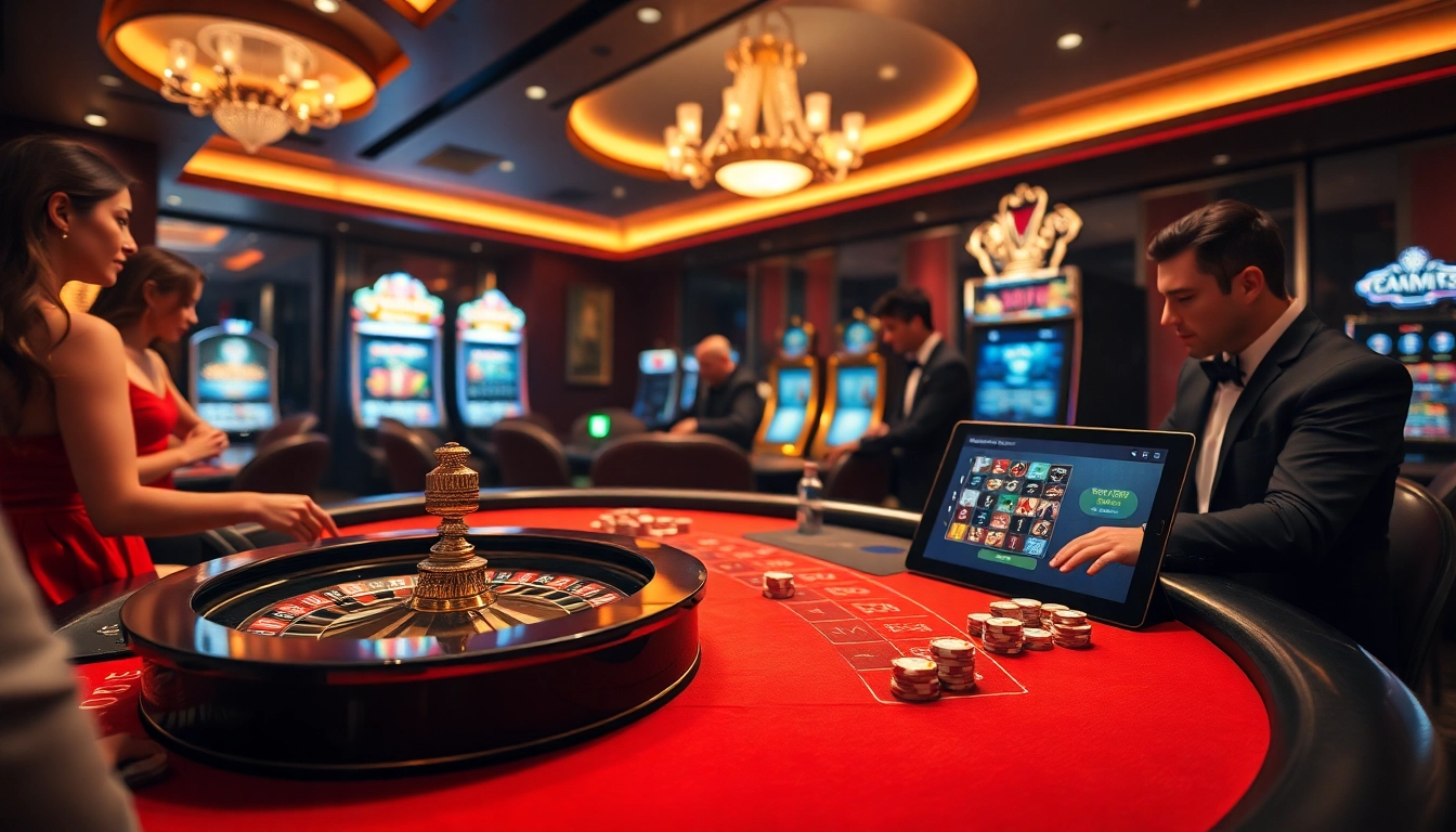 Experience thrilling gaming at https://go88vn.blog with vibrant gambling tables and professional atmosphere.