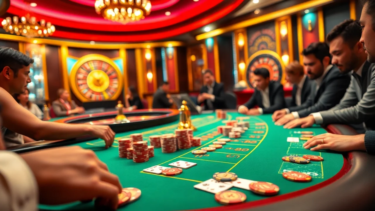 Engaging poker game scene highlighting TPJ's strategic excellence in gambling.