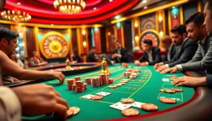 Engaging poker game scene highlighting TPJ's strategic excellence in gambling.