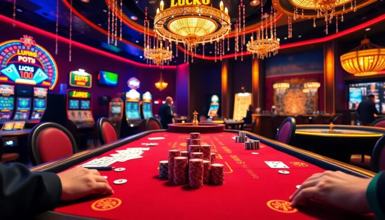 Experience the excitement of Luck8 with professional dealers and vibrant casino games.