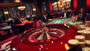 Experience the thrill of casino gaming at https://fly88.ad/ with luxurious tables and vibrant roulette wheels.