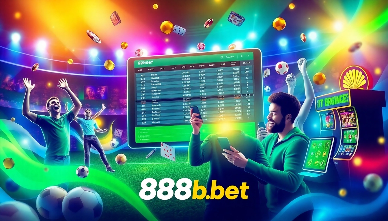 Experience the thrill of online betting with 888b.bet showcasing interactive gaming options.