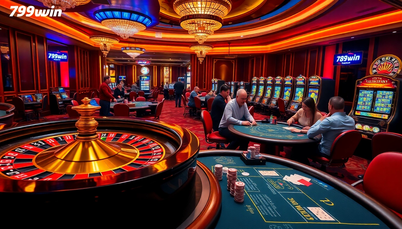 Experience the thrill of 789win with colorful casino tables and exciting gaming action.