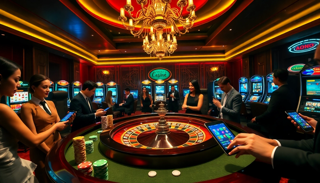 Experience the thrill of online gambling at https://cm88net.com/ with vibrant casino visuals.