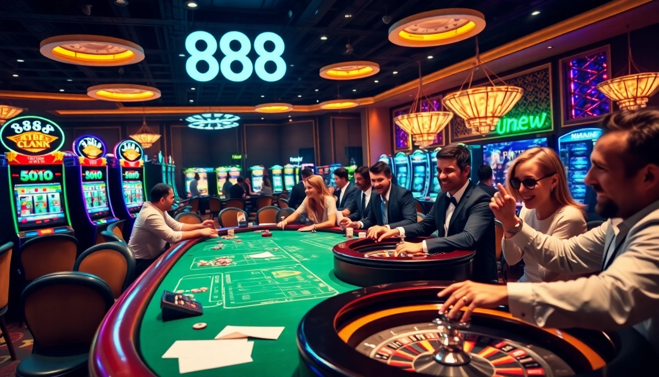 Experience the thrill of winning at 888new's dynamic casino with vibrant games.