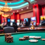 Experience the excitement of https://dn88s.net/ in a luxurious casino atmosphere, showcasing poker and roulette.