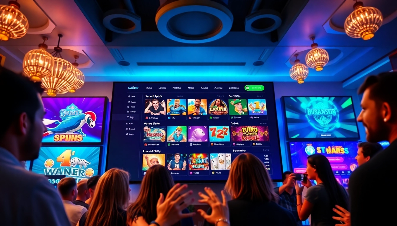 Engaging Go8 online casino interface with vibrant gaming options.