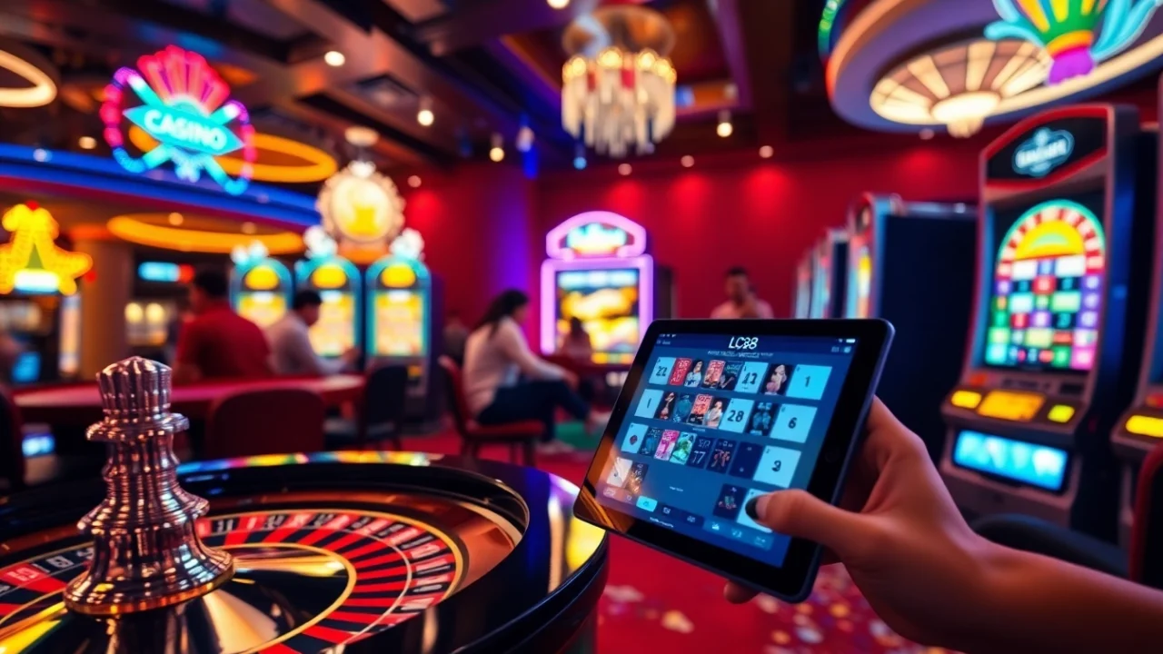 Experience thrilling gameplay at https://lc88.onl/ with vibrant casino action and high stakes betting.