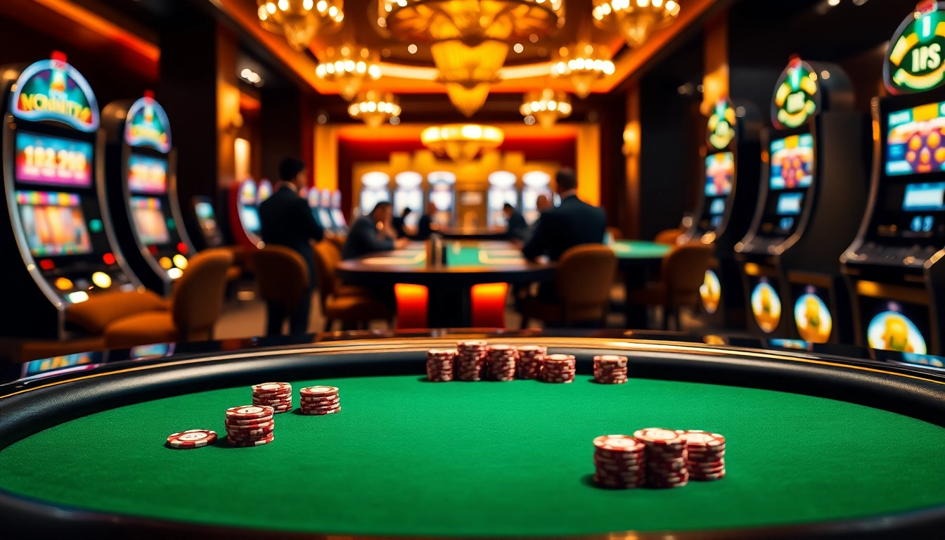 Experience the excitement of gambling at rik vip's luxurious casino tables and vibrant slot machines.