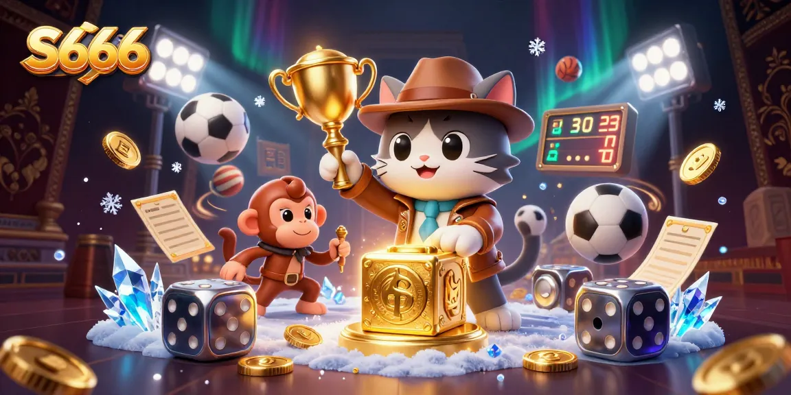 S666 reveals the excitement of discovering golden casino artifacts amidst vibrant gaming action.